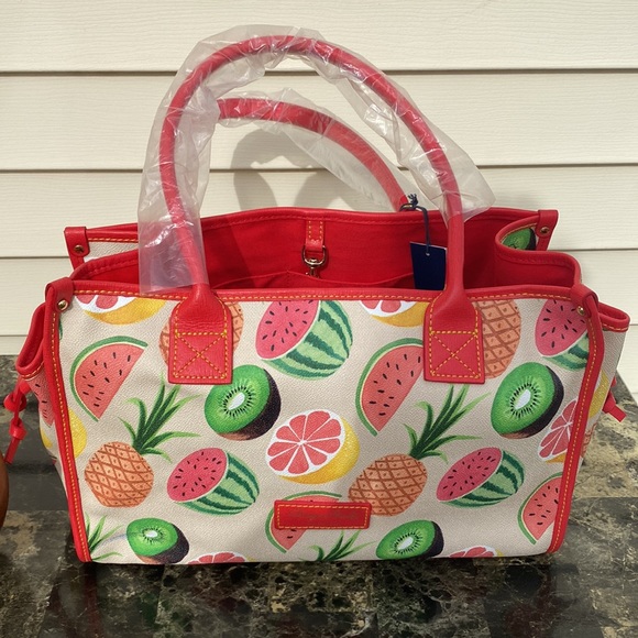 Dooney & Bourke Handbags - Dooney & Bourke Tropical Fruit Tote Handbag NWT